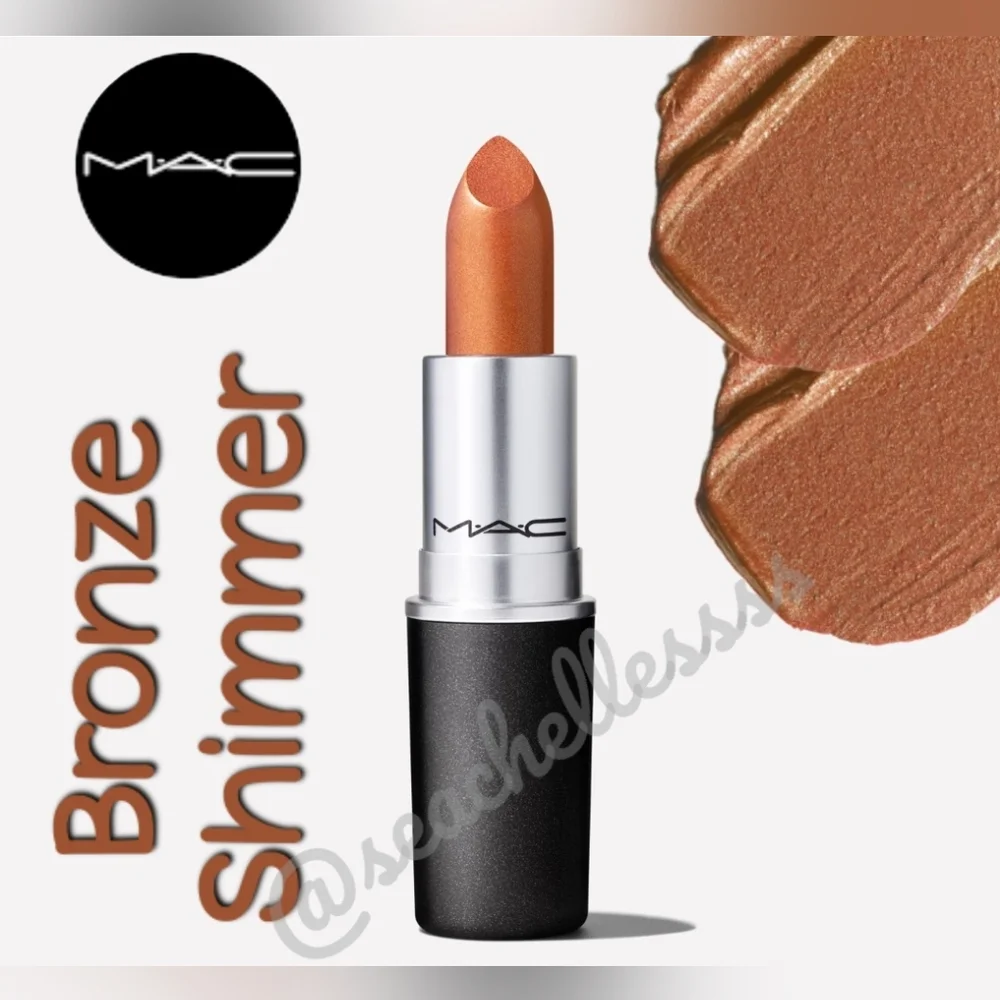 Mac Cosmetics Frost Lipstick | Bronze Shimmer | Brand New in Box | Authentic